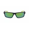 Nike Chronicle M Sunglasses Unisex 59mm Lens Width Black Frame Grey Lens