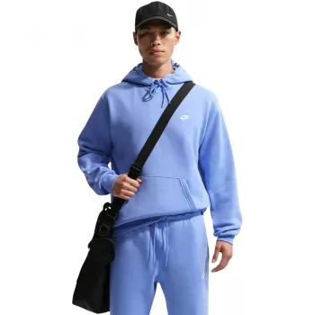 Nike Club Fleece Men's Pullover Hoodie Diffused Blue M