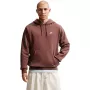 Nike Club Fleece Pullover Hoodie Men's Brown FN3859 502 Size L
