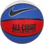 Nike Everyday All Court 8P Basketball Size 7 Deflated Blue/White/Red