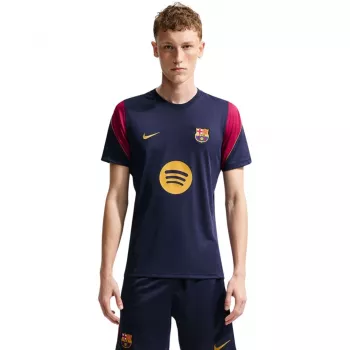Nike FC Barcelona Strike Men's Football Training Top Navy Blue XL