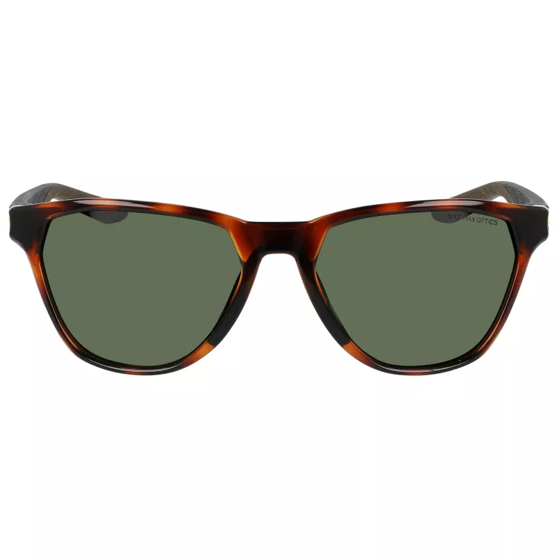 Nike Maverick Rised Unisex Sport Sunglasses - Matte Black Frame, Grey Lens, 56/18/145 mm