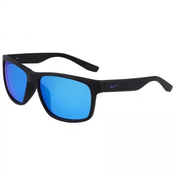 Nike Men's Cruiser MIEV8 Sunglasses - Matte Black Frame, Smoke Grey Lens, 59mm