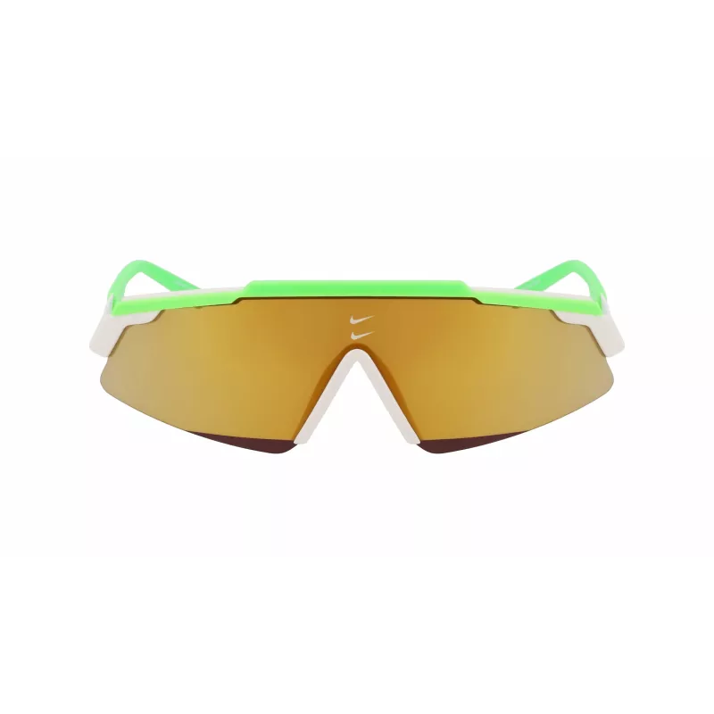 NIKE NIKEMARQUEEMF Unisex Sunglasses - Smoke Grey Lens, Matte Black Frame (66/14/140 mm)