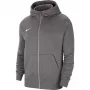 Nike Park 20 Men's Fleece Full-Zip Hoodie Dark Grey Heather CW6891-071