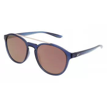NIKE Unisex Sunglasses NKEKISMETEV1 (Lens/Bridge/Temple) 54/19/145 mm Black/Grey