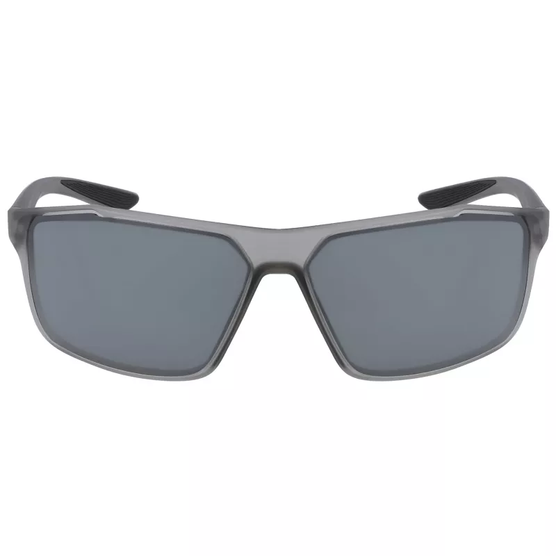 NIKE WINDSTORMC46 Men's Sport Sunglasses - Matte Black/Grey - 65mm Lens - 100% UV Protection