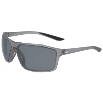 NIKE WINDSTORMC46 Men's Sport Sunglasses - Matte Black/Grey - 65mm Lens - 100% UV Protection