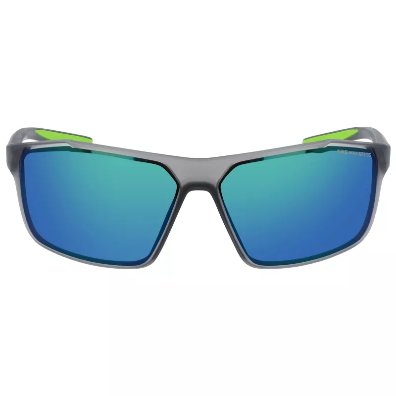 NIKE WINSTORMMCW4 Men's Sunglasses - Matte Black Frame, Smoke Grey Lens, 65mm Lens Width