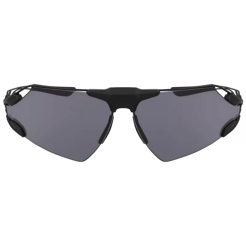 Nike Zeus Edge Men's Sunglasses - Matte Black/Grey Tint - 76mm Lens - UV400 Protection