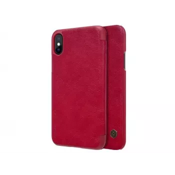 Nillkin Apple iPhone X/Xs Qin Book Case Red