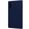 Nillkin Samsung Galaxy Note 10 Rubber Wrapped Protective Cover Blue