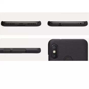 Nillkin Super Frosted Shield Case for Xiaomi Redmi Note 6 Pro - Black