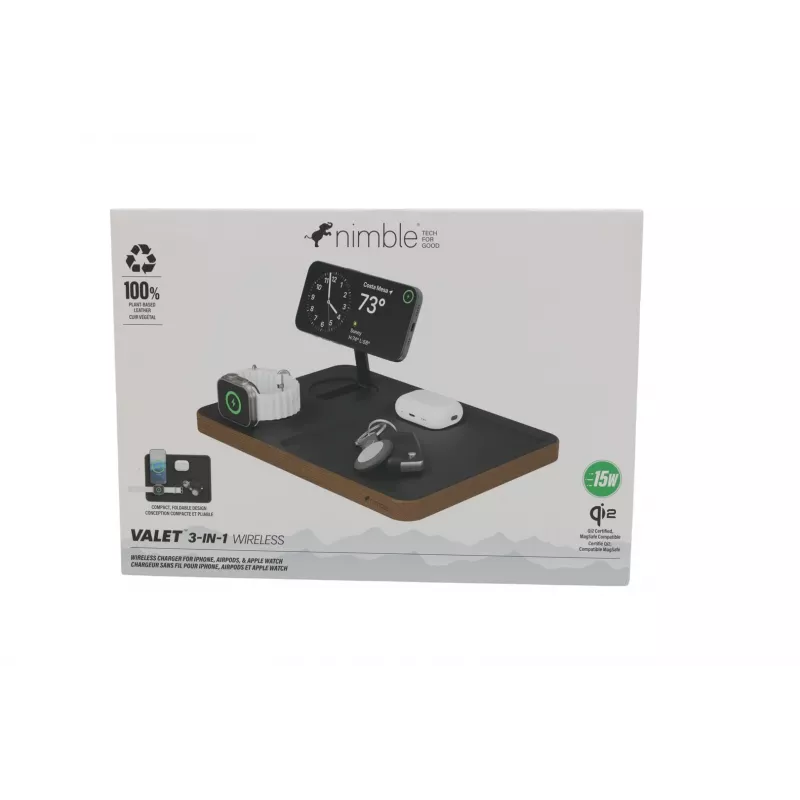 Nimble Valet 3-in-1 Wireless Charger