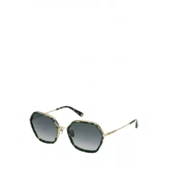 NINA RICCI Women's Sunglasses SNR268-56092I Brown Havana Butterfly Acetate