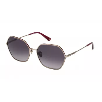 Nina Ricci Women's Sunglasses SNR268V580K99 Black Grey Gradient 58mm