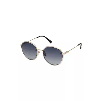 Nina Ricci Women's Sunglasses SNR303-540300 - Grey Gradient Lens - Acetate Frame