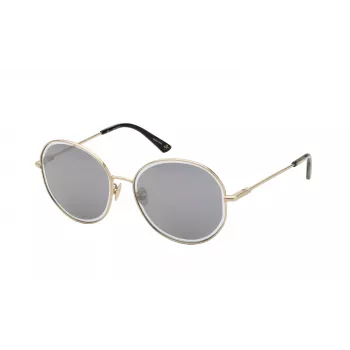 NINA RICCI Women's Sunglasses SNR320M58300Y Butterfly Acetate Frame Grey Gradient Lens 58mm