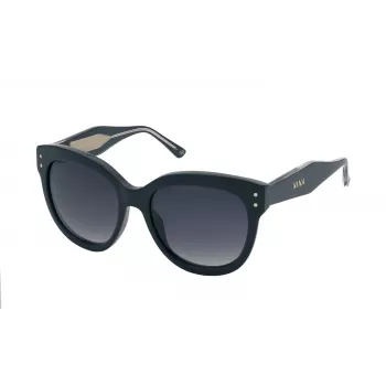 NINA RICCI Women's Sunglasses SNR3245509QL Havana Brown Butterfly Acetate Frame Gradient Brown Lens 55/18/140 mm