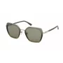 NINA RICCI Women's Sunglasses SNR359540AG1 - Havana Acetate Butterfly Frame with Brown Gradient Lenses