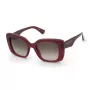 NINA RICCI Women's Sunglasses SNR439-5309GR Grey Geometric Butterfly
