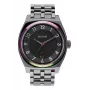 NIXON Men's Watch A325-1698-00 40mm Stainless Steel Case Leather Strap Japanese Quartz
