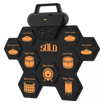 NN SOLO Roll-Up Electronic Drum Set USB-C MP3