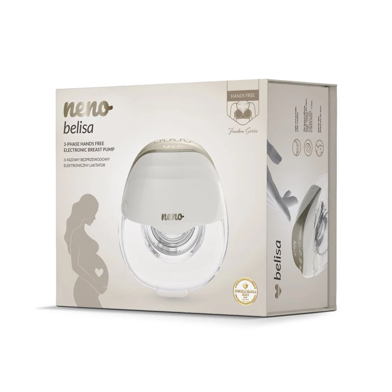 NNO NENO BELISA TWIN 3-Phase Cordless Hands-Free Electronic Breast Pump