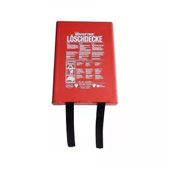 No Fire Fire Blanket NO 120x120 in Wall Box