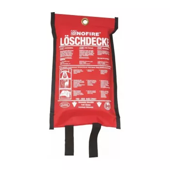 No Fire Fire Blanket NO 120x120 Poly 1C in Polybag