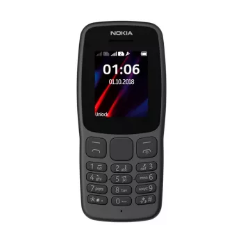 Nokia 106 TA-1114 Dual SIM 4MB Black OEM