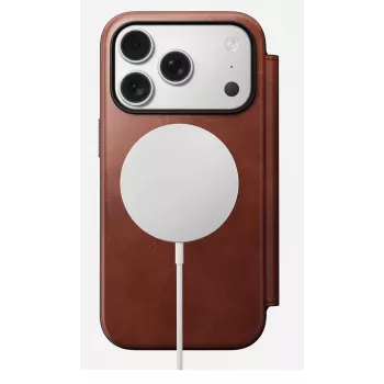 NOMAD Leather Case for iPhone 17 Pro with MagSafe and Wallet