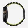 NOMAD Stratos Band - Titanium Bracelet for Apple Watch 49mm with FKM (Black Titanium, Volt FKM)