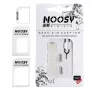 Noosy NS-SIM-WH SIM Card Adapter Kit White (Nano/Micro to Micro/Standard, 3 Adapters + Ejector Pin)