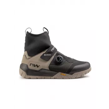 Northwave Multicross Plus Cycling Shoes - Black / EU 42 - Vibram Fort Augustus Sole, SLW3 Dial, SPD Compatible