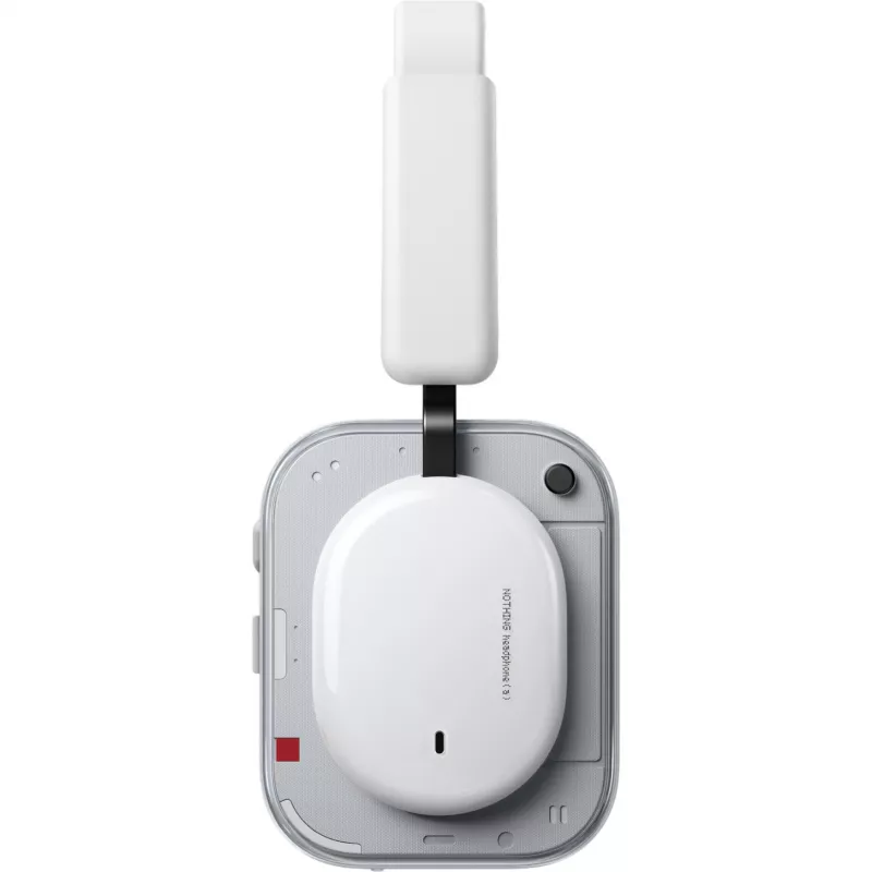 Nothing Headphone (a) White - Wireless Over-Ear Headphones with Smart ANC, 40 kHz, Bluetooth 5.3, 42.5h Battery