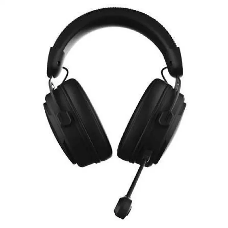 Nubi NH1 Wired Gaming Headset with Red LED Lighting and Omnidirectional Microphone - Black