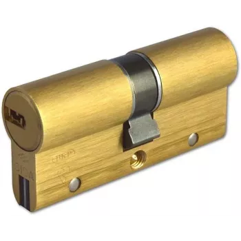 NUKI Cisa Astral S 35/35 Euro Profile Double Cylinder 35/35 mm - Nickel Plated (3 Keys)