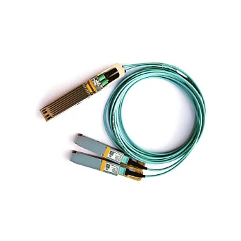 NVIDIA AOC Splitter IB Twin Port HDR400Gb Active Optical Cable - 5 m