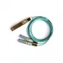 NVIDIA AOC Splitter IB Twin Port HDR400Gb Active Optical Cable - 5 m