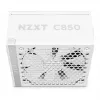 NZXT C850 Gold ATX 3.1 Fully Modular Power Supply - 850W, 80 PLUS Gold, White