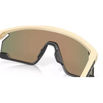 Oakley Bxtr Sunglasses Shield Wrap-Around Matte Black Prizm Black