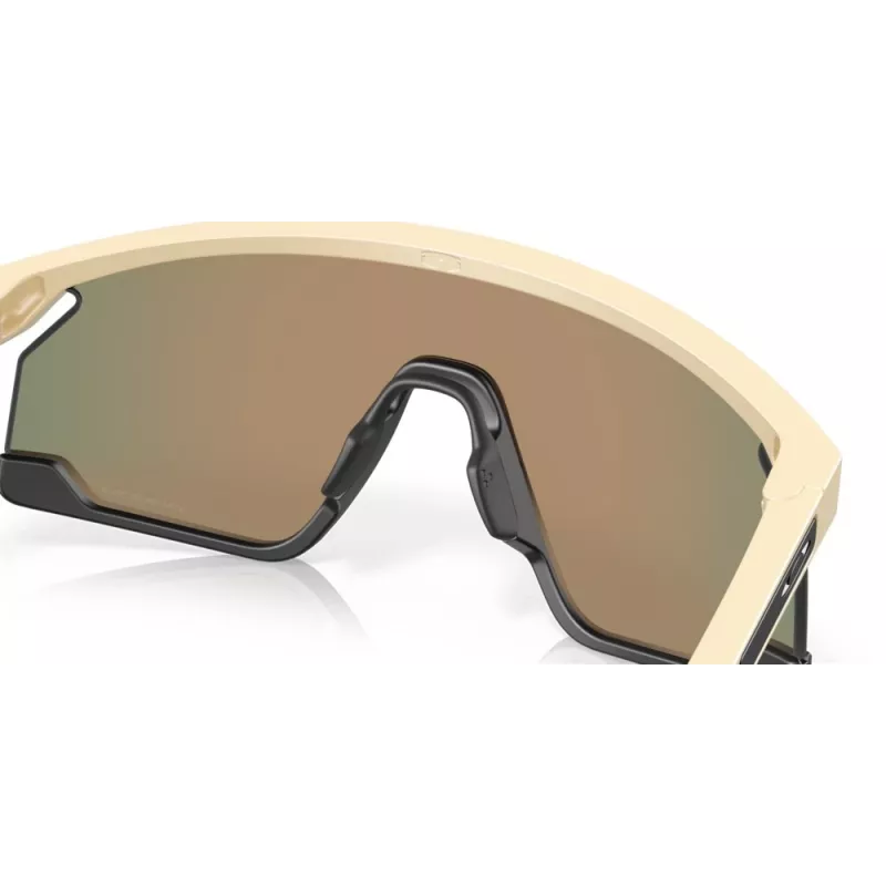 Oakley Bxtr Sunglasses Shield Wrap-Around Matte Black Prizm Black