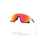 Oakley Bxtr Sunglasses Shield Wrap-Around Matte Black Prizm Black