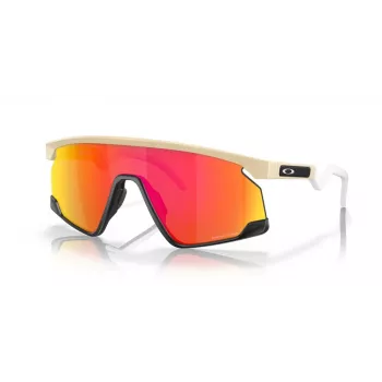 Oakley Bxtr Sunglasses Shield Wrap-Around Matte Black Prizm Black