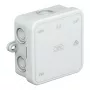 OBO A 8 Cable Junction Box 75x75x36 mm PE Light Grey RAL 7035 IP55 8 Entries