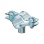 OBO ASG 732 14 G Distance Clamp with M6 Threaded Connection, 12-14mm, Steel, Electro-Galvanized