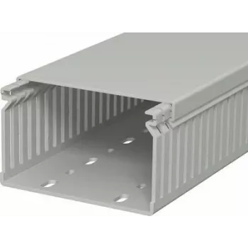 OBO Bettermann 6178037 Wiring Duct WDK 2000x100x60 mm Stone Grey