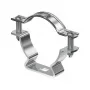 OBO BETTERMANN ASL 733 53 ALU Spacer Clamp with Slotted Hole, 44-53 mm, Aluminium, 1362834