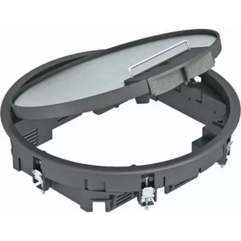 OBO Bettermann GESR7 10U Device Insert for Universal Mounting, Black 7405452